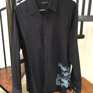 7 Diamonds Slim Fit Dress Shirt